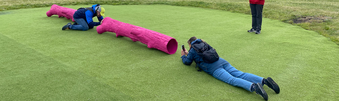 På cykel, till fots och med skidor
