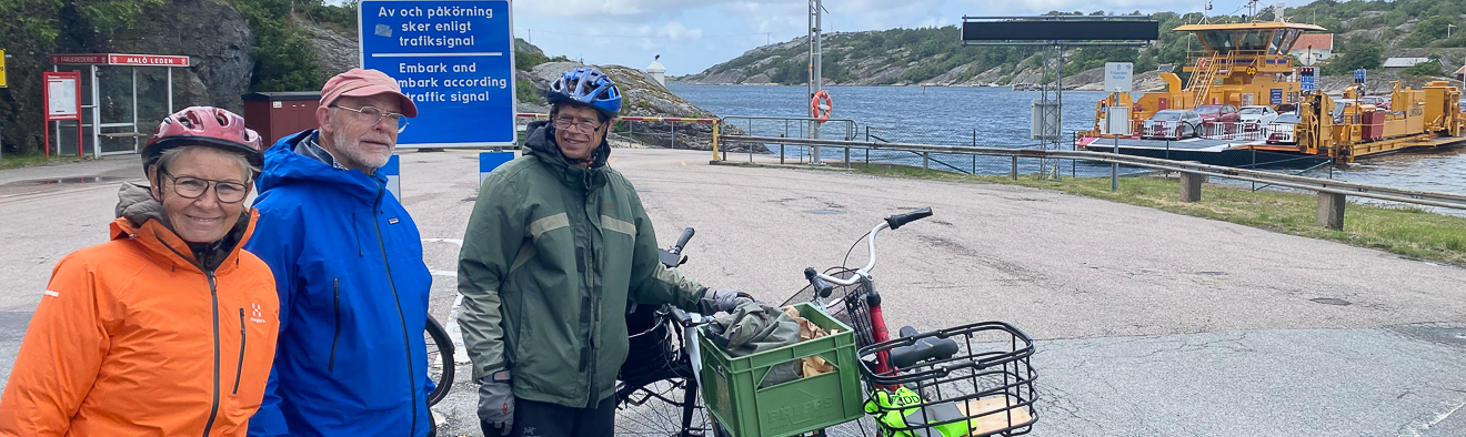 På cykel, till fots och med skidor